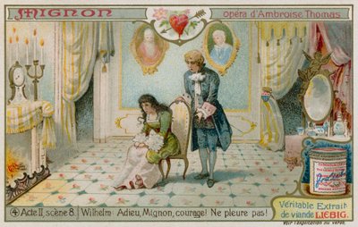 Wilhelm and Mignon by European School