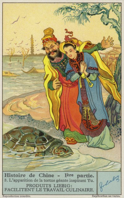 Yu the Great and the Giant Turtle by European School