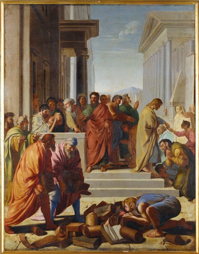 The Sermon of Saint Paul at Ephesus by Eustache Le Sueur