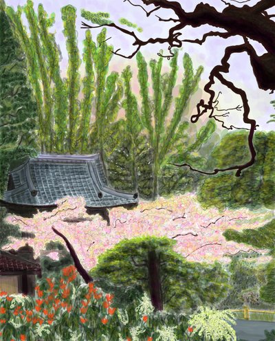 Japanese Garden by Evan Sklar