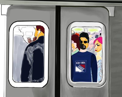 New York Anger by Evan Sklar