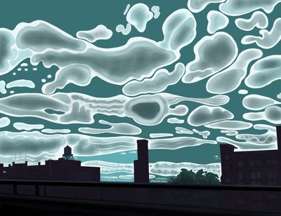 View From Bruckner Expressway by Evan Sklar
