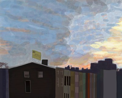 View From Gowanus Expressway by Evan Sklar