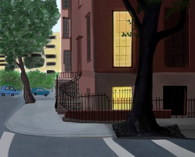 Willow and Middagh Street, 2016 by Evan Sklar