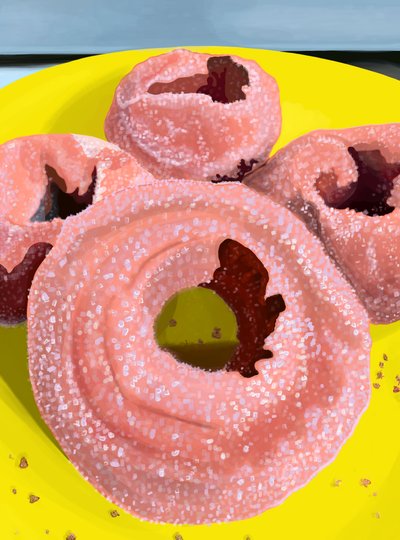 Cinnamon and Sugar Donuts by Evan Sklar