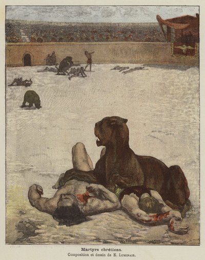 Christian Martyrs by Evariste Vital Luminais