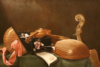 Musical Instruments by Evaristo Baschenis
