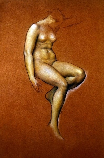 Study for In Memoriam by Evelyn De Morgan