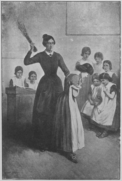 Illustration for Jane Eyre by Charlotte Brontë (lithograph) by Evelyn Stuart Hardy