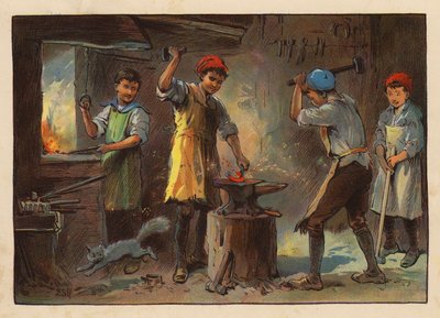 Little Workers: The Blacksmith by Evelyn Stuart Hardy
