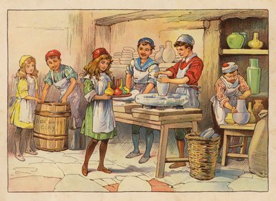 Little Workers: The Potters by Evelyn Stuart Hardy