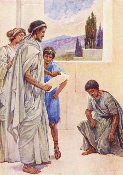 Onesimus Who Ran Away from His Master by Evelyn Stuart Hardy