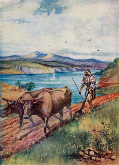 Ploughing in the Land of Jesus by Evelyn Stuart Hardy