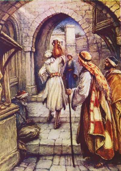 Preparing for the Supper by Evelyn Stuart Hardy