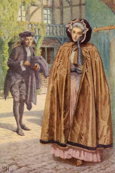 Illustration for A Sentimental Journey by Laurence Sterne by Everard Hopkins