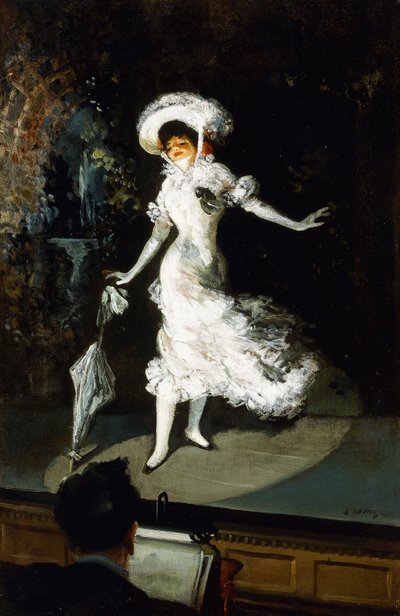 The Singer by Everett Shinn
