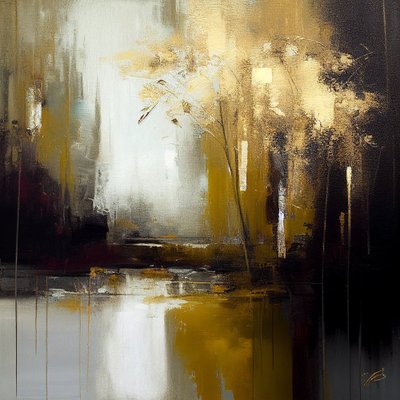 Abstract Painting Focus Texture, Wall Art Prints by F. Abderrahim