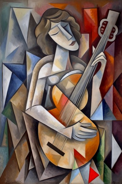 Analytical Cubism & Music in Fragments by F. Abderrahim