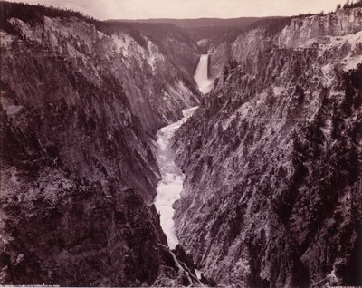 Grand Canyon of the Yellowstone and Falls by F. Jay Haynes