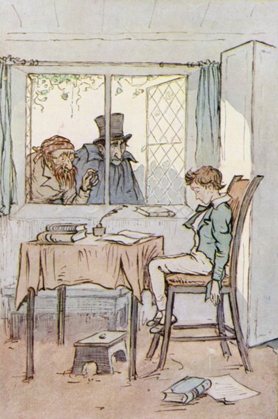 Illustration for Oliver Twist by F. M. B. Blaikie