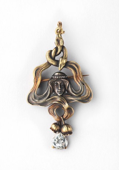Pendant-Brooch by Factory Fabergé Russian Master