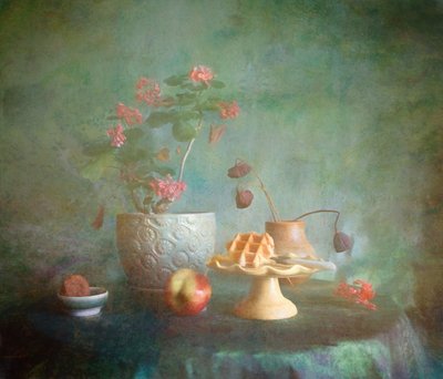 Rustic Still Life Delight by Fangping Zhou