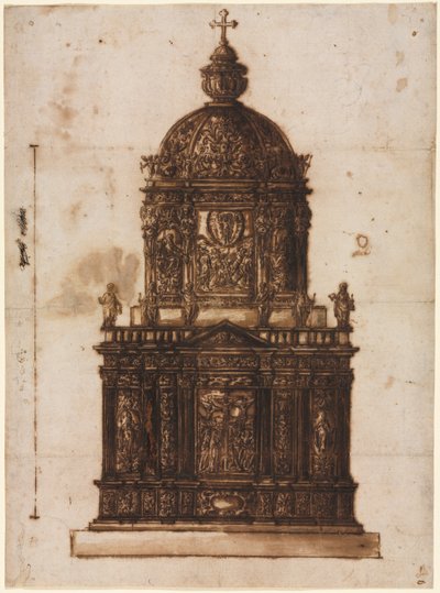 Design for a Ciborium, 1600s by Fantoni Family Workshop
