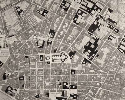 Map of Florence (detail) by Fantozzi