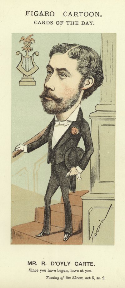 Caricature of Richard D