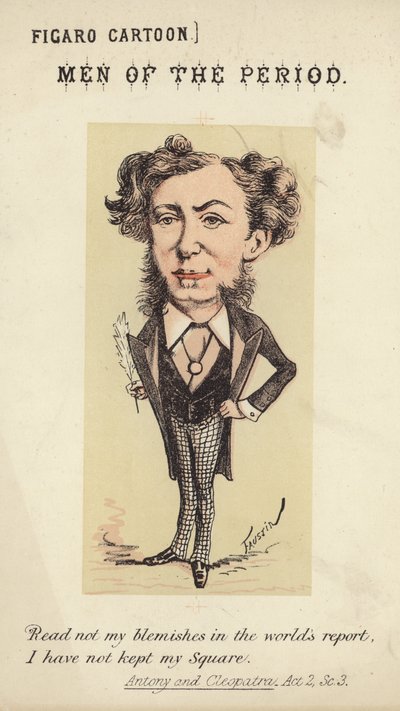 Figure of a Man Holding a Quill Pen by Faustin