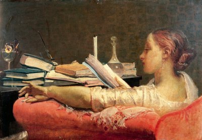 The Reader by Federico Faruffini