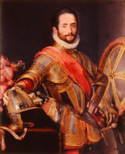 Portrait of Francesco Maria della Rovere by Federico Fiori (studio of) Barocci or Baroccio