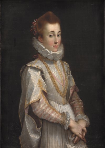 Portrait of a Young Lady by Federico Fiori Barocci or Baroccio