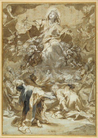 The Assumption of the Virgin by Federico Fiori Barocci or Baroccio