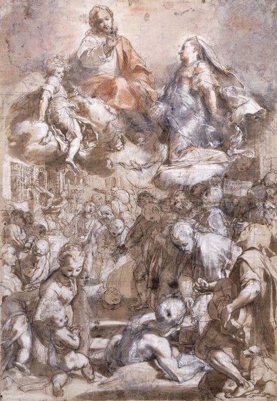 The Madonna del Popolo by Federico Fiori Barocci or Baroccio