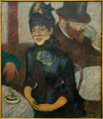 At the Café by Federico Zandomeneghi