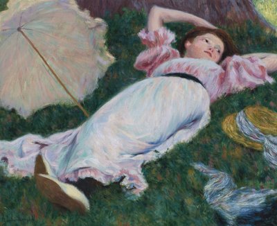 Reclining Woman by Federigo Zandomeneghi