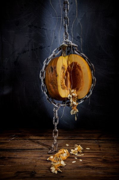 Chained Pumpkin Harvest by Felice Angelino