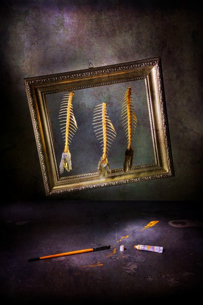 Creative Fishbone Still Life by Felice Angelino
