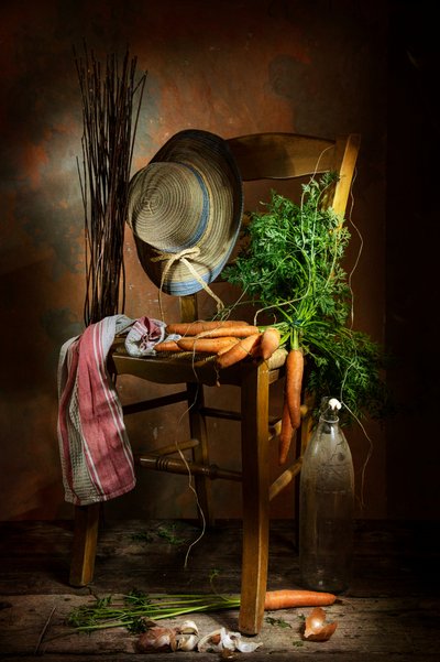 Rustic Carrot Harvest by Felice Angelino