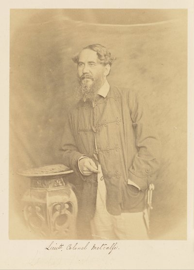 Lieutenant-Colonel Metcalfe by Felice Beato