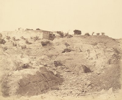 Sammy House, Showing the Bodies of Sepoys Killed in Action by Felice Beato
