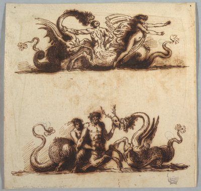Bythos and Aphros by Felice Giani