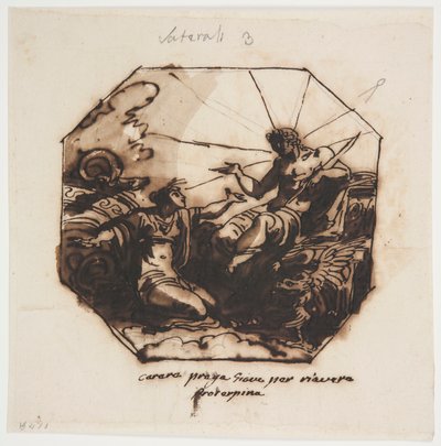 Ceres Asks Jupiter for Return of Proserpina by Felice Giani