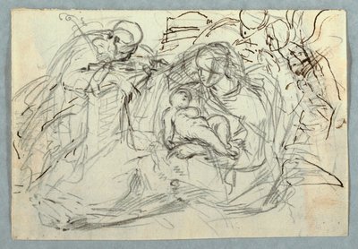 Holy Family, 1800-1825 by Felice Giani