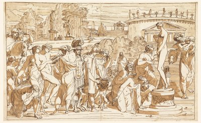 Worship of Venus in a Classical Landscape by Felice Giani
