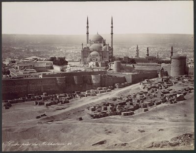 Cairo Near Mokkatam by Félix Bonfils