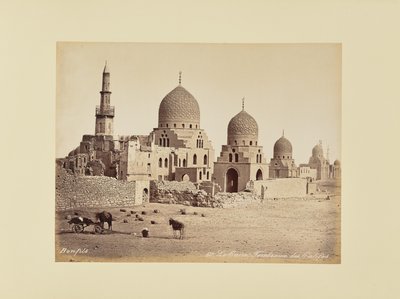 Cairo, Tombs of the Caliphs by Félix Bonfils