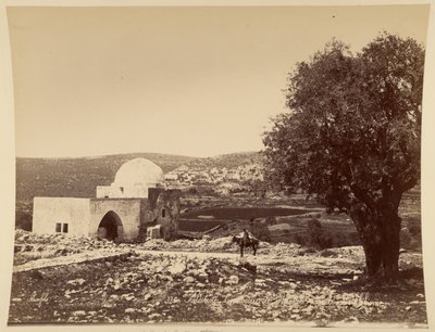 Palestine. Tomb of Rachel, near Bethlehem by Félix Bonfils