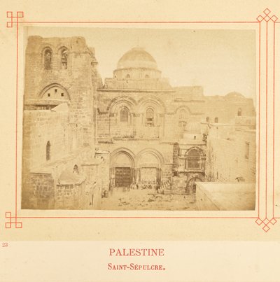 Holy Sepulchre by Félix Bonfils